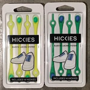2 sets of Hickies elasticlacing system